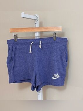Nike Sportswear blue-Purple French Terry Lounge Shorts Women’s Medium
